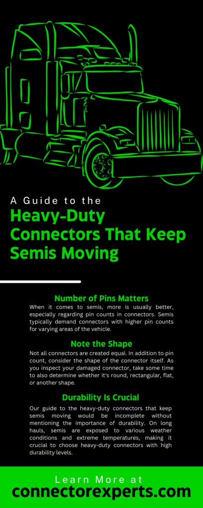 A Guide to the Heavy-Duty Connectors That Keep Semis Moving
